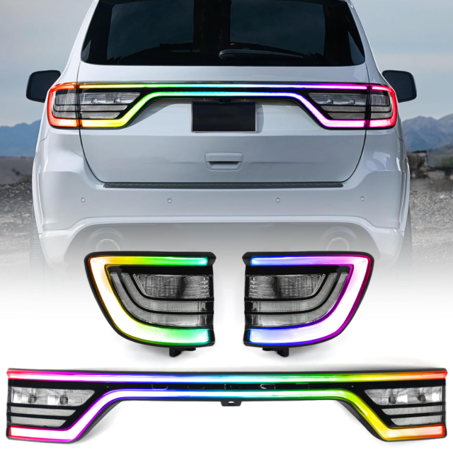 2014-2022 DODGE DURANGO PRE-BUILT FLOW SERIES TAIL LIGHTS main image